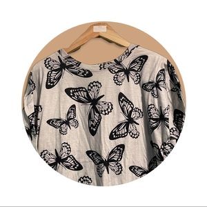 SHEIN butterfly shirt
